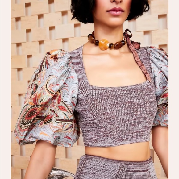 ***SOLD*** Ulla Johnson - Iva Top in Chalcedony - Picture 2 of 4